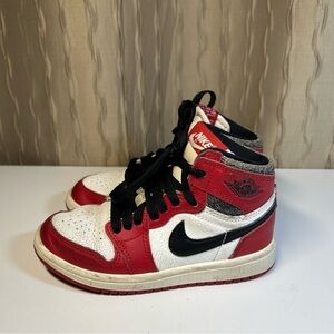 Nike Air Jordan 1 Retro High OG Chicago Lost and Found PS Youth 11C | FD1412-612